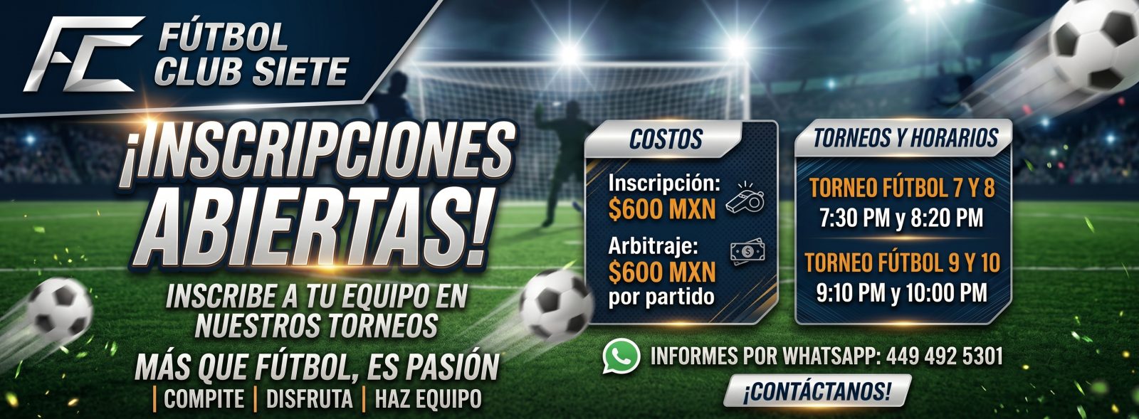 Nuevos Torneos